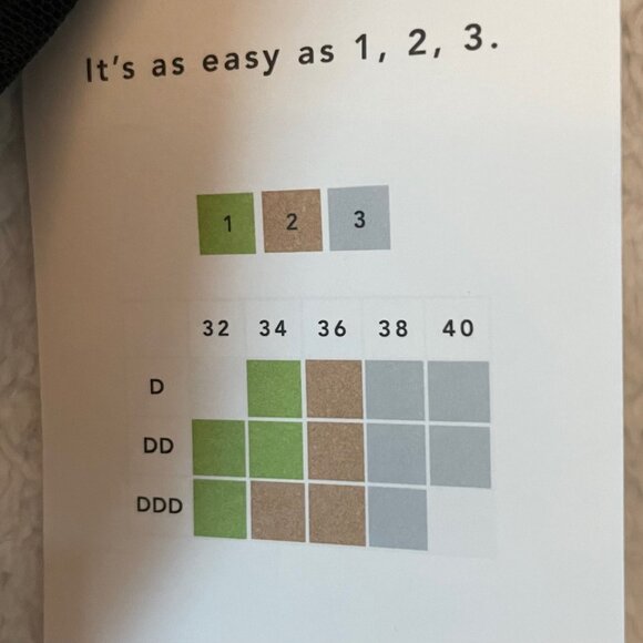 NWT Lively Bralette Gray Size 2 Bra New With Tags Minimalist 34 36 D DD DDD - Picture 3 of 4